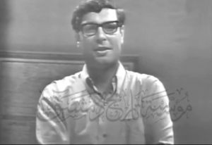 فيصل الياسر عند عرض مسلسل حمام الهنا سنة 1968.
