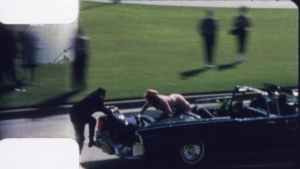 لحظة اغتيال الرئيس كيندي سنة 1963.